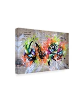 Taka Sudo Word Canvas Art - 15.5" x 21"