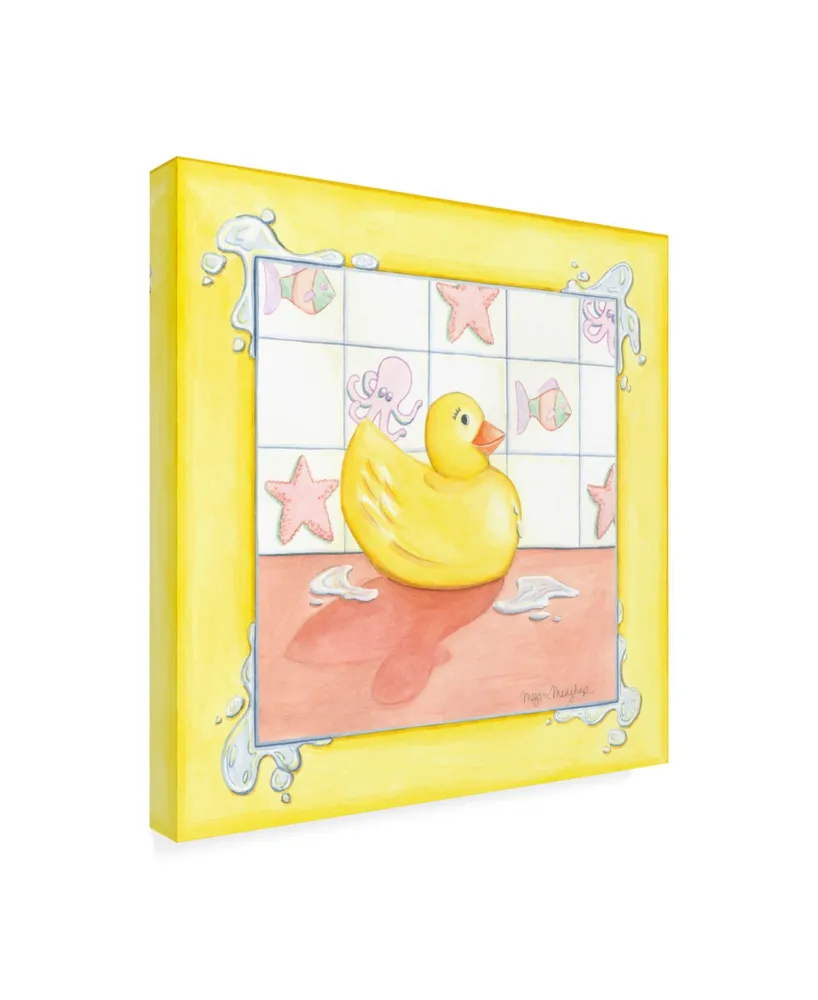 Megan Meagher Small Rubber Duck I Childrens Art Canvas Art - 19.5" x 26"