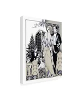 David Chestnutt Deco Christmas Canvas Art