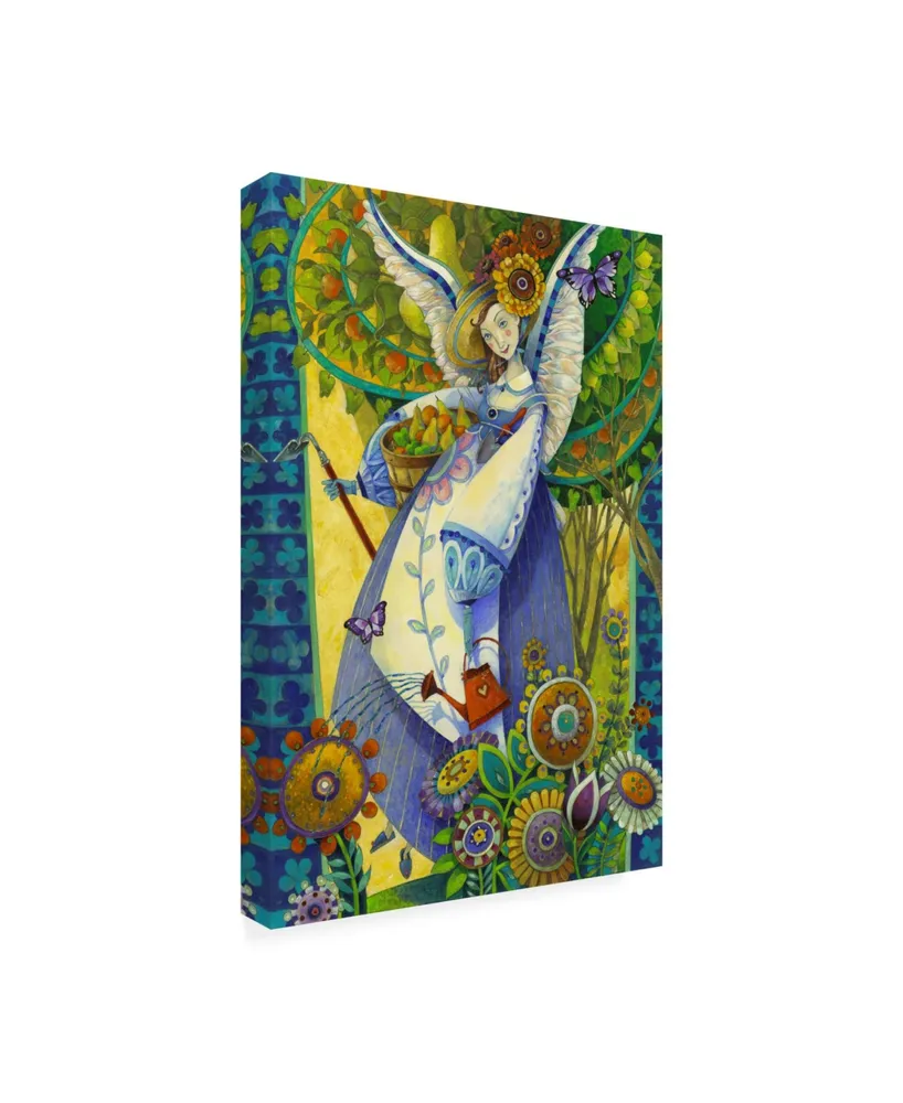 David Galchutt Angelic Harvesting Canvas Art - 27" x 33.5"
