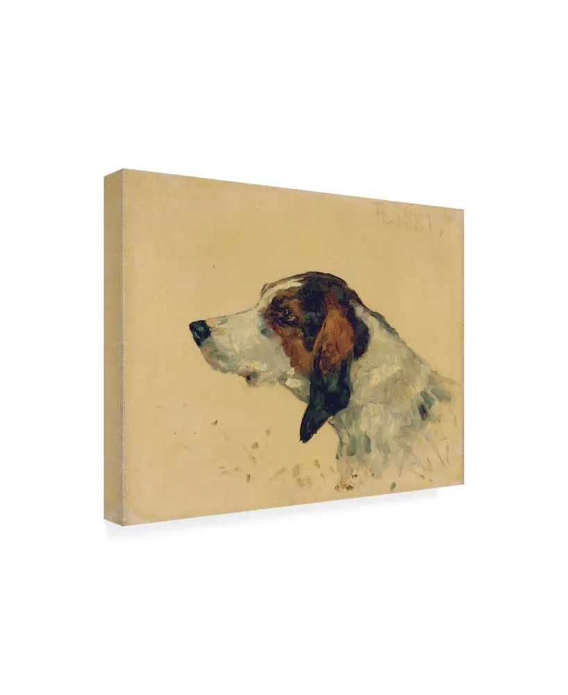 Henri de Toulouse-Lautrec Chien de chasse, 1881 Canvas Art