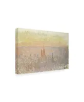 Claude Monet View of Rouen, 1892 Canvas Art - 15.5" x 21"