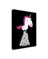 Michael Buxto Killer Unicorn Canvas Art - 15.5" x 21"