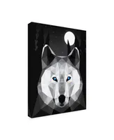 Davies Babies Tundra Wolf Canvas Art - 15.5" x 21"