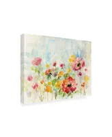 Silvia Vassileva Summer Rain Floral Canvas Art