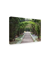 Monte Nagler Archway and Path Nashville Tennessee Canvas Art - 20" x 25"