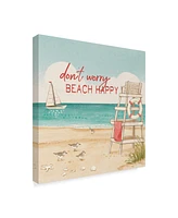 Janelle Penner Beach Time Iii Canvas Art - 27" x 33"