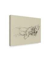 Ethan Harper Dog Days Iii Canvas Art - 37" x 49"