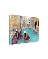 Samuel Dixon Venice Plein Air V Canvas Art - 20" x 25"