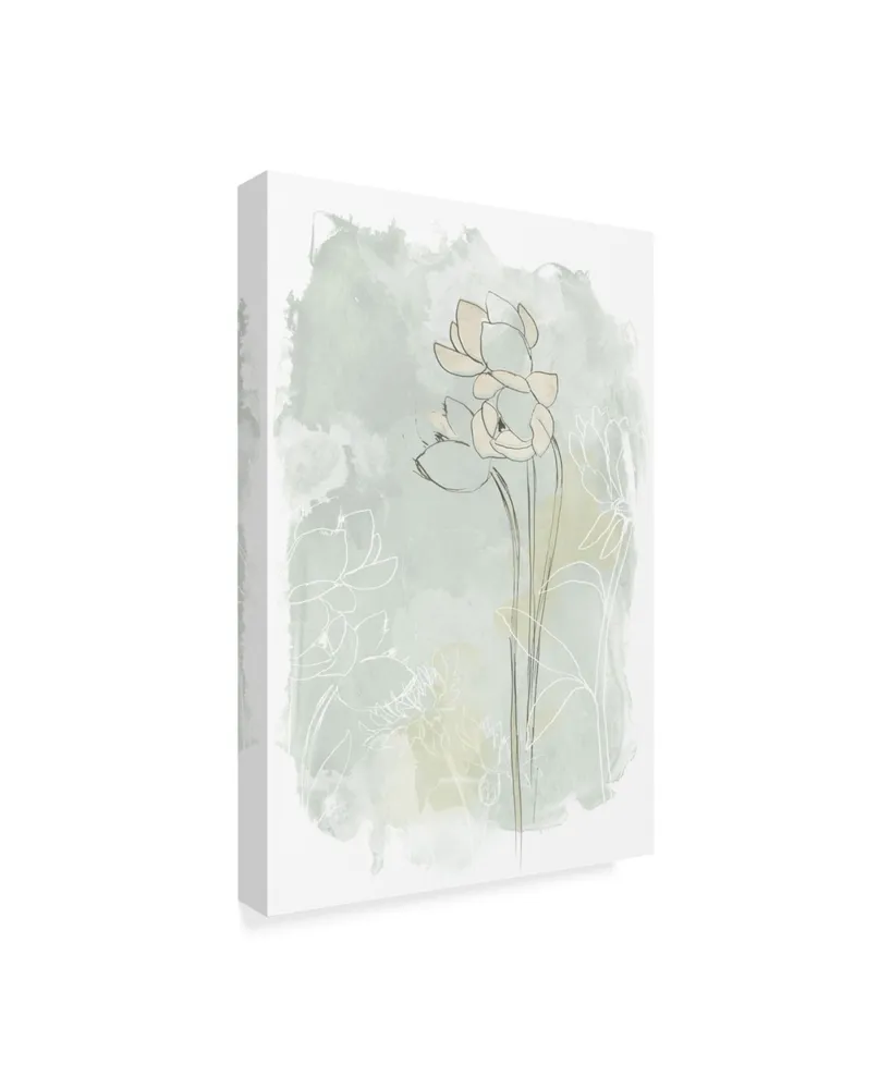 June Erica Vess Stone Flower Study Iv Canvas Art - 15" x 20"