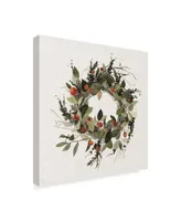 Emma Scarvey Farmhouse Wreath Ii Canvas Art