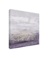 Jennifer Goldberger Amethyst Glitter I Canvas Art - 15" x 20"