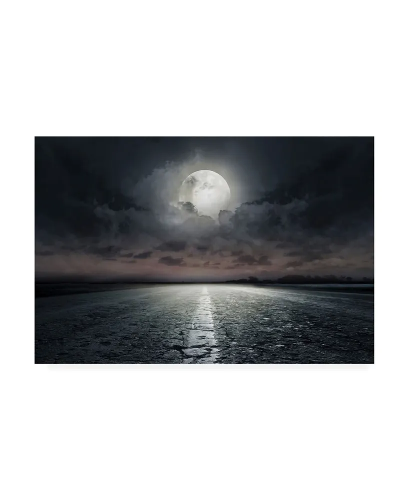 PhotoINC Studio Moon Street Canvas Art