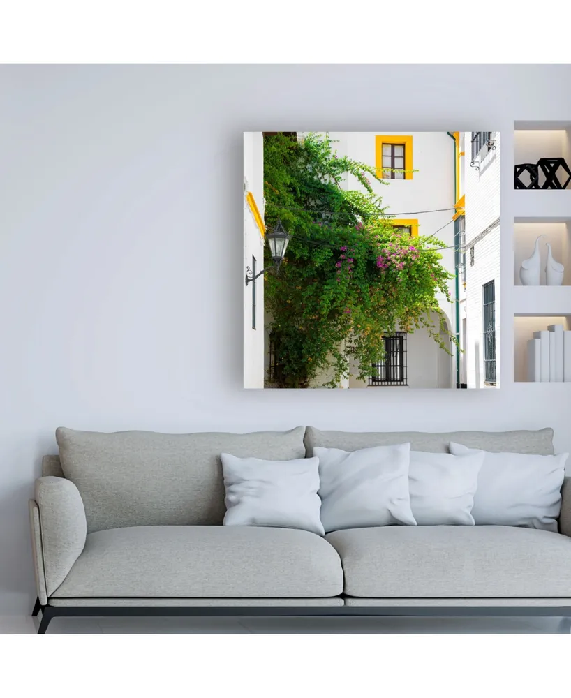 Philippe Hugonnard Made in Spain 3 Architecture and vegetation in Seville Canvas Art