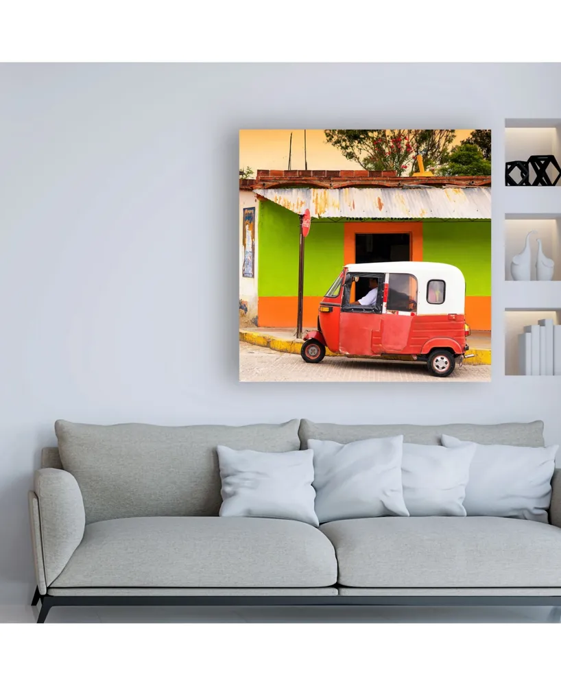 Philippe Hugonnard Viva Mexico 3 Mexican Tuk Tuk Canvas Art