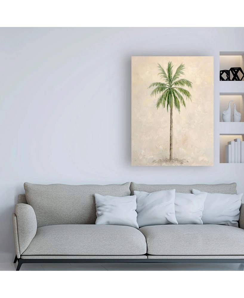 Debra Lake Palm Tree 1 Canvas Art