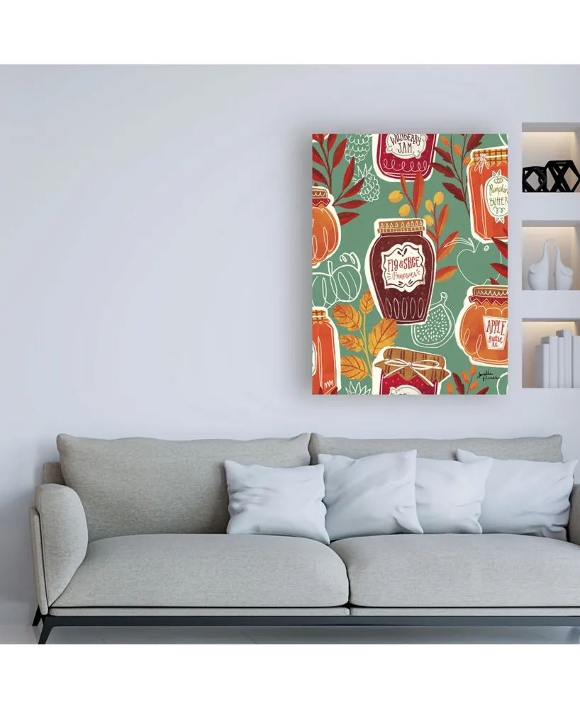 Janelle Penner Spread the Love Pattern Ia Canvas Art