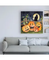 Kathleen Parr McKenna Haunting Halloween Night I No Border Canvas Art - 36.5" x 48"