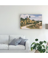 Aledanda Strada Bianca I Canvas Art - 20" x 25"