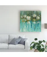 Danhui Nai Water Lily Pond Painting Canvas Art - 15.5" x 21"