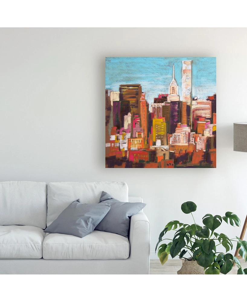 Jennifer Gardner City Color Iii Canvas Art - 19.5" x 26"