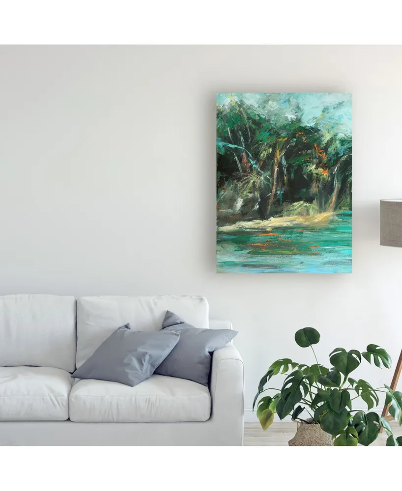 Suzanne Wilkins Waterway Jungle I Canvas Art - 19.5" x 26"