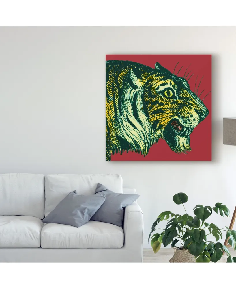 Wild Apple Portfolio Jungle Flair I Canvas Art