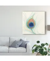 Miranda Thomas Peacock Feather Ii Canvas Art