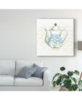 Grace Popp Sweet Teapot I Canvas Art - 15" x 20"