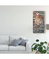 Carolee Vitaletti Watchful Heron Ii Canvas Art - 20" x 25"