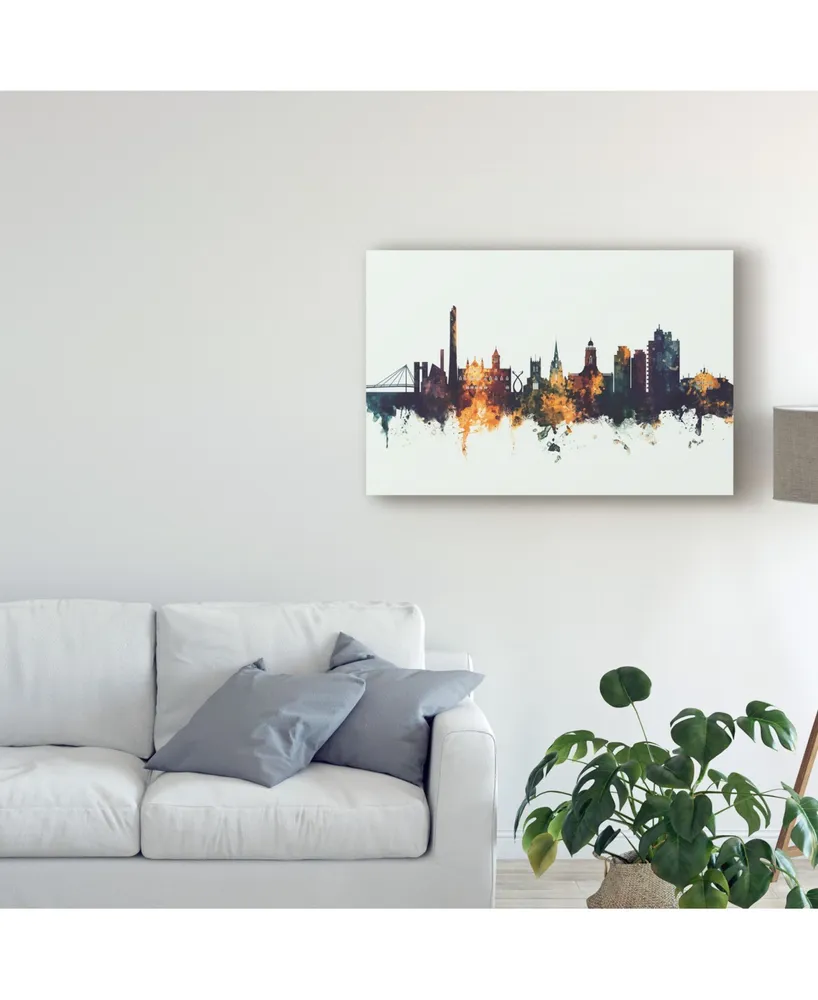 Michael Tompsett Northampton England Skyline Iv Canvas Art