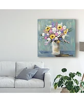 Jade Reynolds Mixed Pastel Bouquet I Canvas Art - 27" x 33"