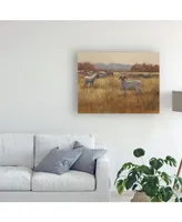 Ethan Harper Grazing Goats I Canvas Art - 15" x 20"