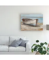 Ethan Harper Whitewashed Boat I Canvas Art