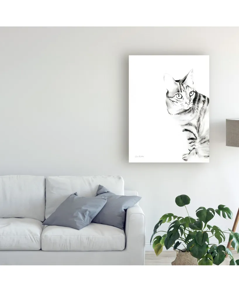 Aimee Del Valle Sadie the Cat Canvas Art
