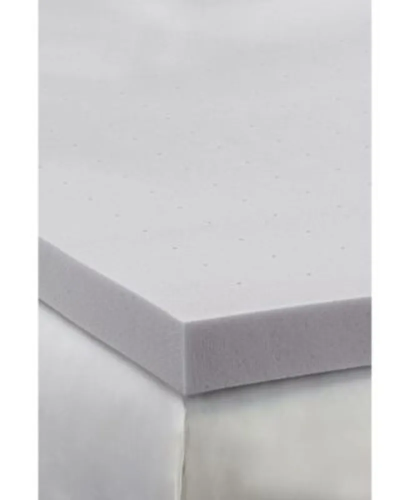 Rio Home Fashions Hotel Laundry Charcoal 2.5 Memory Foam Topper Collection