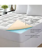 Rio Home Fashions Pure Rest 1.5" Washable Memory Foam Mattress Pad