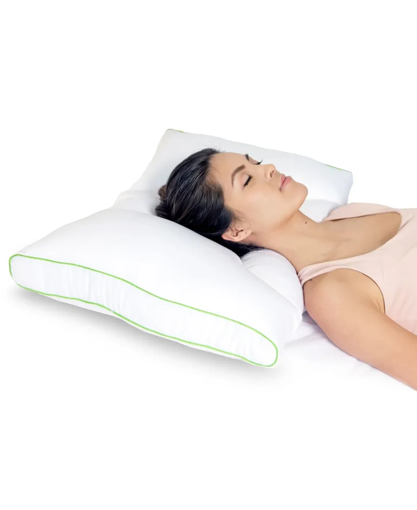 Rio Home Fashions Sleep Yoga Dual Sleep Neck Pillow