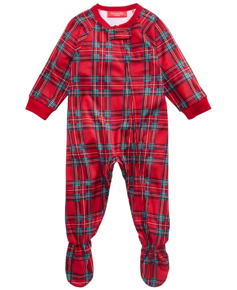 Matching Baby Brinkley Plaid Family Pajamas, Created for Macy's