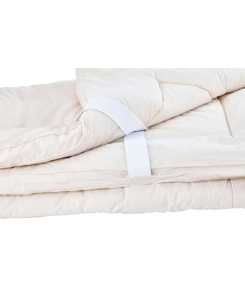 Sleep & Beyond Mymerino, Merino Wool Mattress Topper, Cal King, 1.5" Thick