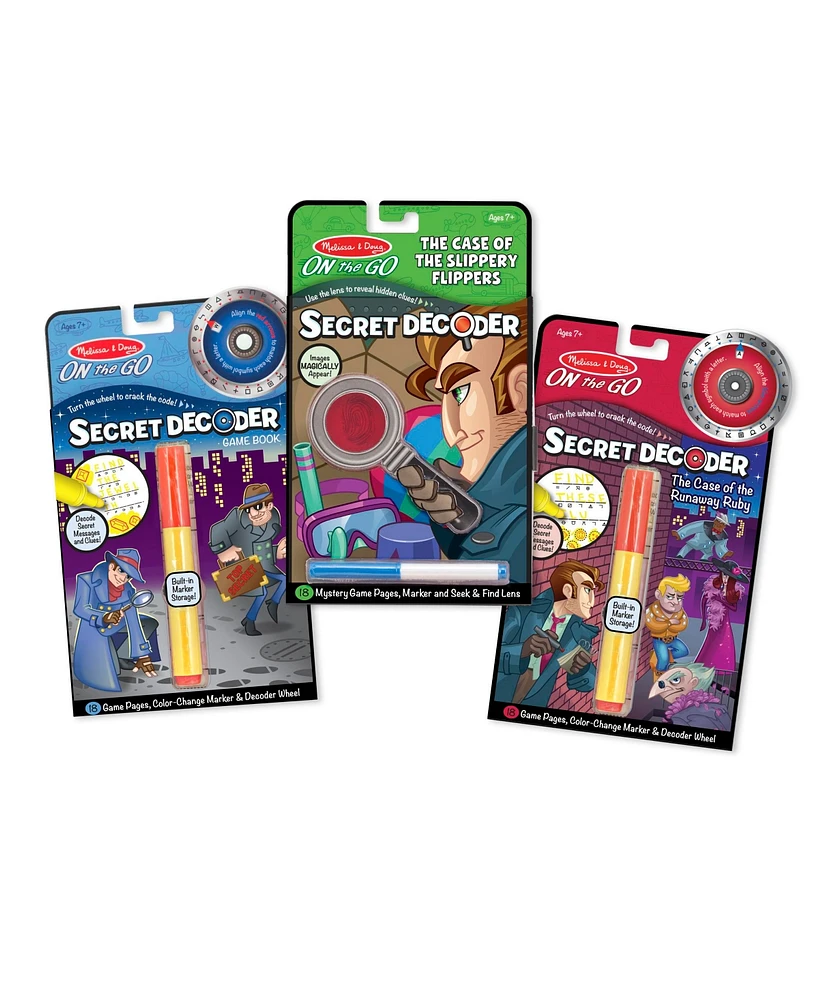 Melissa and Doug Secret Decoder Spy Bundle