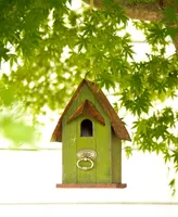 Glitzhome Rustic Garden Distressed Solid Wood Decorative Bird House