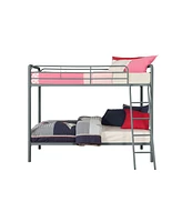 EveryRoom Eeva Twin over Metal Bunk Bed