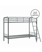 EveryRoom Eeva Twin over Metal Bunk Bed