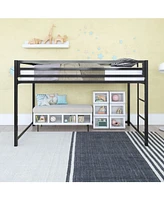 EveryRoom Mason Metal Junior Loft Bed