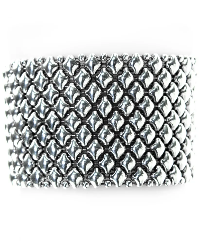 Sg Liquid Metal B Silver Mesh Bracelet 7", 7 1/2" or 8"