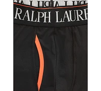 Polo Ralph Lauren Men's 3-Pack 4-d Flex Cool Microfiber Boxer Briefs