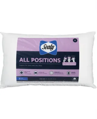 Sealy 100% Cotton All Positions King Pillow