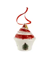 Spode Christmas Tree Cupcake Ornament