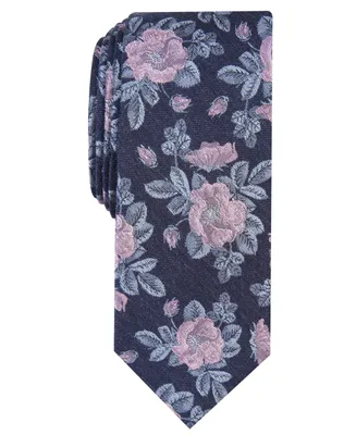 Bar Iii Men's Fairmont Skinny Floral Tie, Created for Macy's